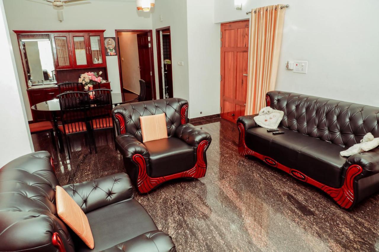 Beersheba Three Bed Room A/C Apartments Thiruvananthapuram Exteriör bild