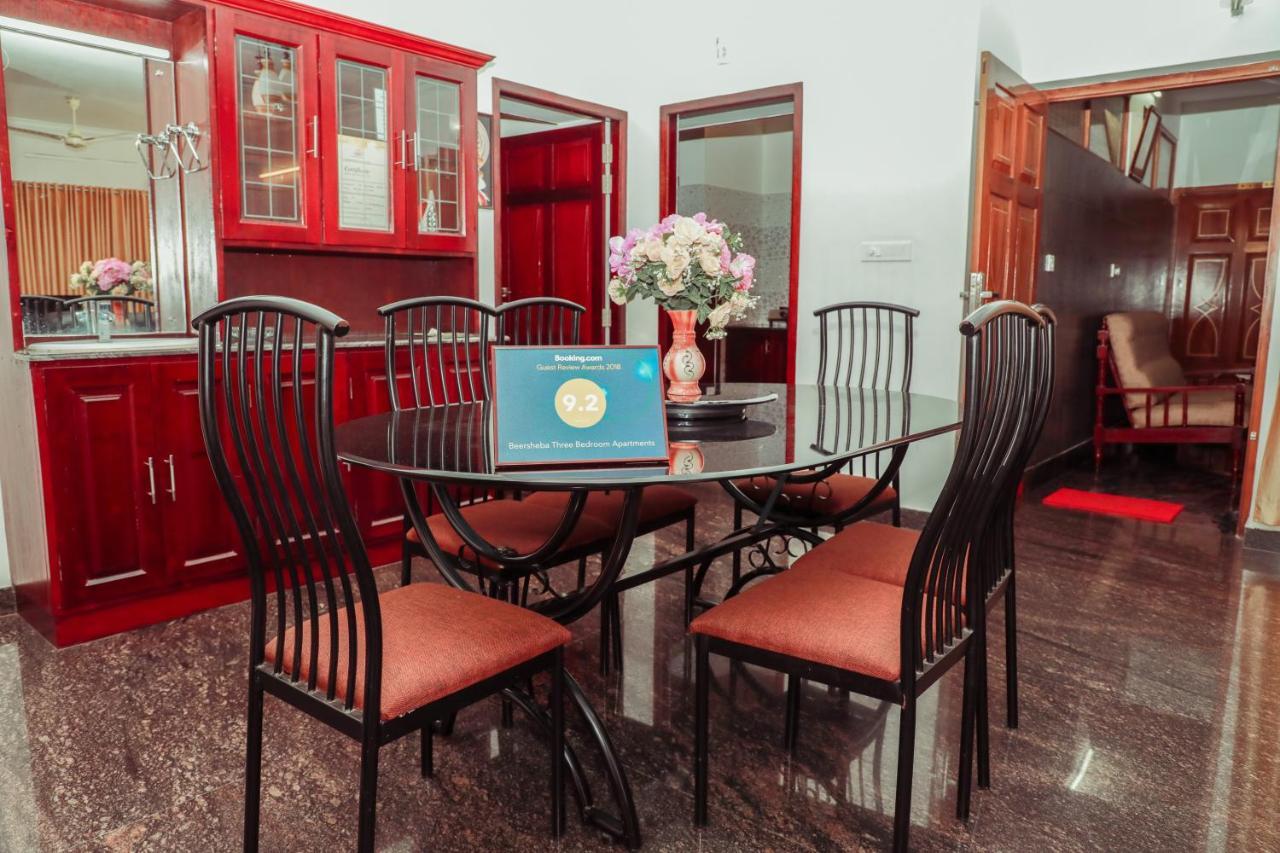 Beersheba Three Bed Room A/C Apartments Thiruvananthapuram Exteriör bild
